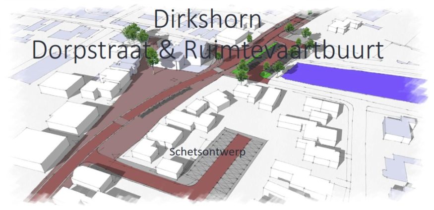 Tekening renovatie Dirkshorn
